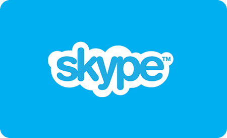 Skype Gift Cards