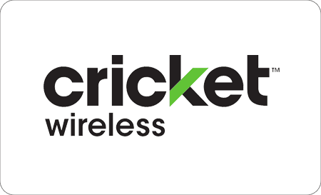 $25 Cricket Wireless Prepaid Gift Card
