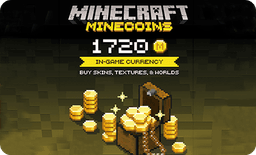 1720 Minecraft Minecoin Card (Email Delivery)