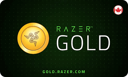 $50 Razer Gold Canada Game Card